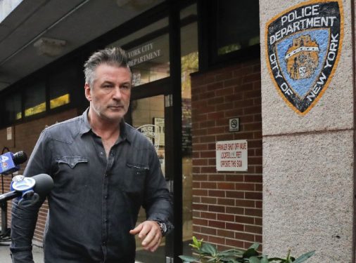 Alec Baldwin arrestado en Nueva York