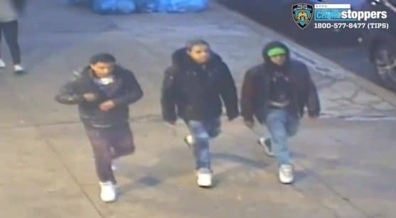 Policía NY persigue trío asaltantes hispanos