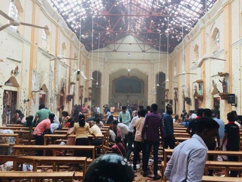 Ataques en Sri Lanka dejan muerte y destrucción