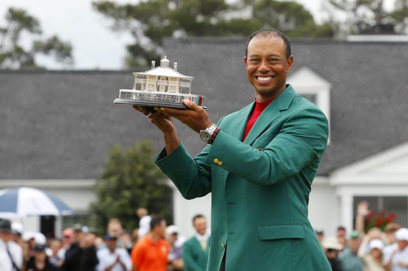 Tiger Woods gana su quinto título de Masters de Augusta