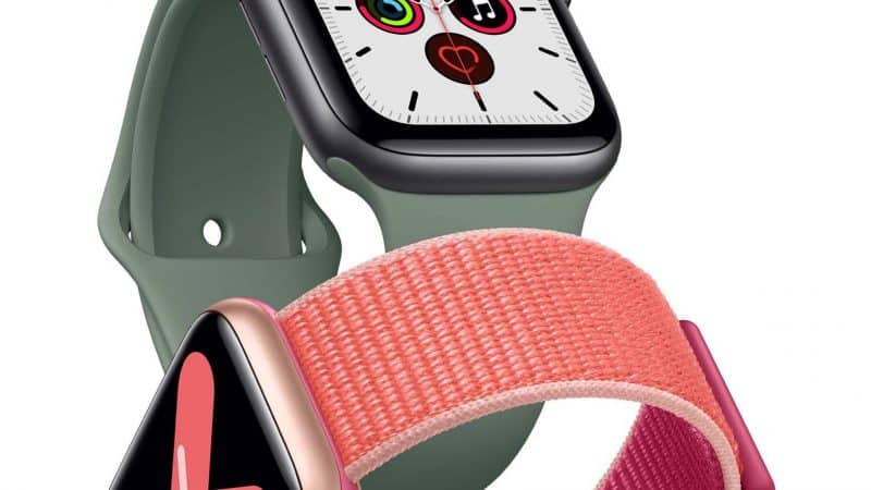 cropped Apple Watch Series 5
