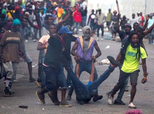 protestas haití
