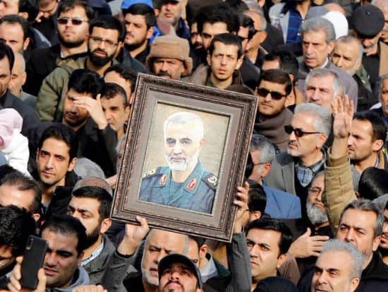 muerte del jefe de las Fuerzas Quds de Irán Qassem Soleimani