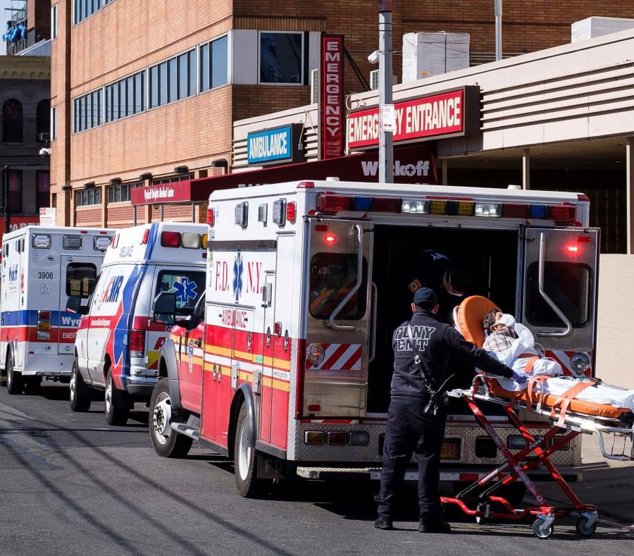 cadáveres hospitales NYC
