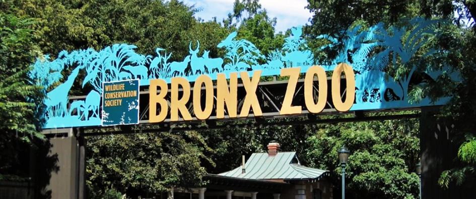 Entrada zoológico de El Bronx Nueva York