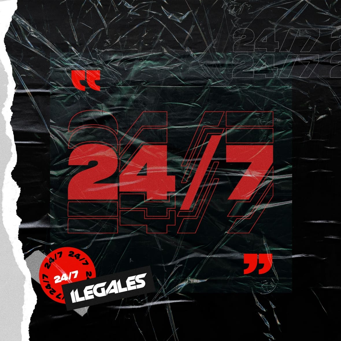 "24/7" la nueva producción de Ilegales