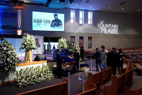 george floyd funeral
