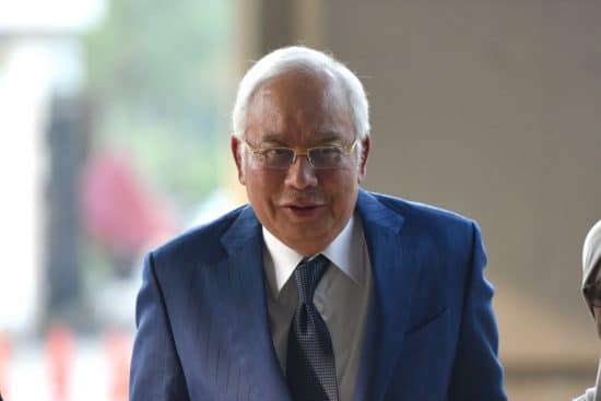 Exprimer ministro de Malasia, Najib Razak
