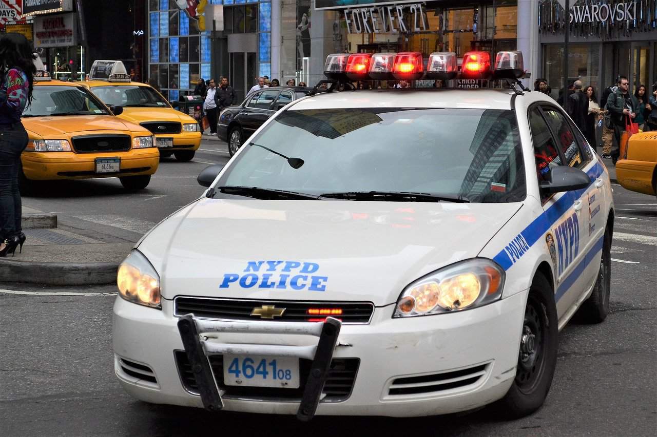 carro policia de nueva york
