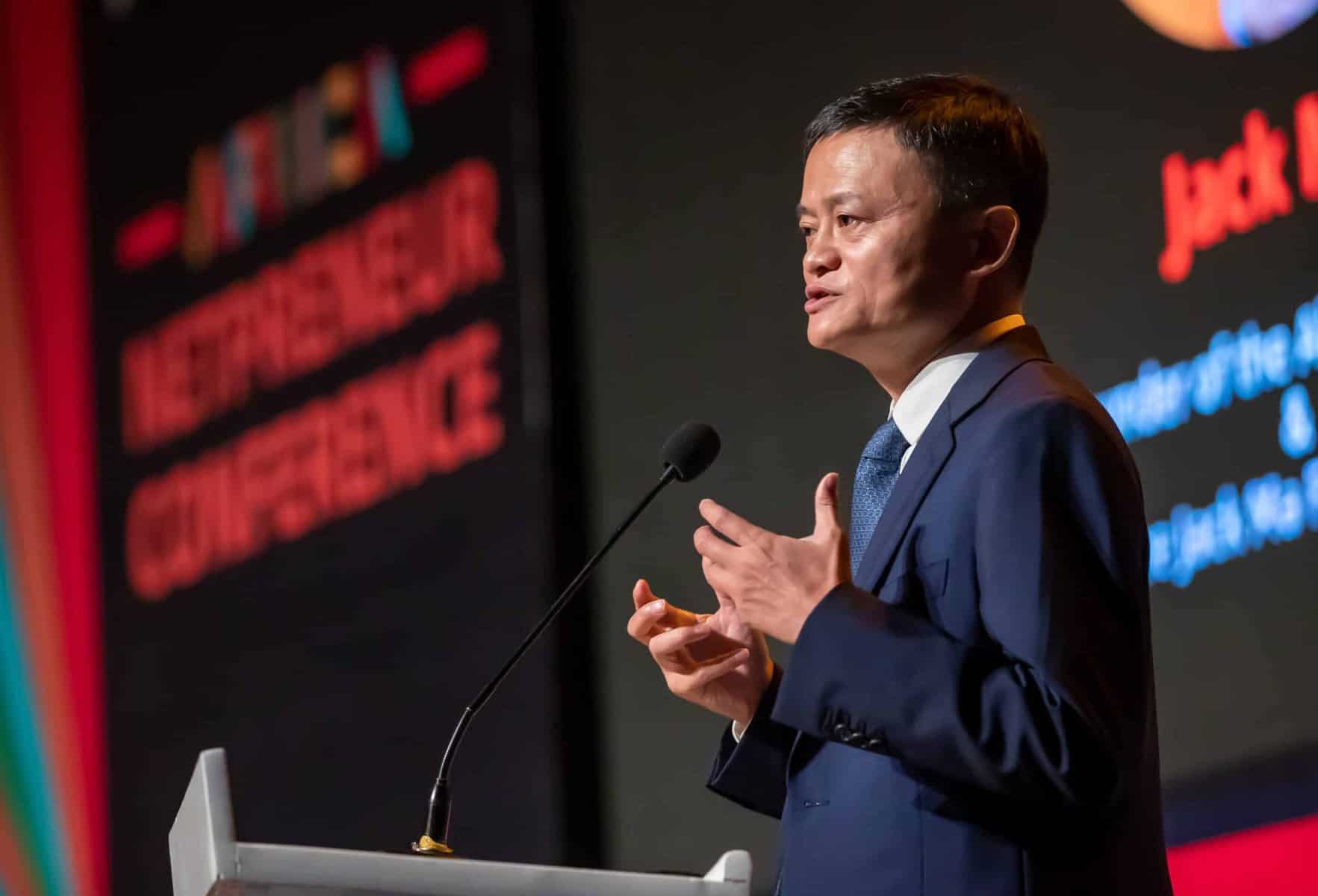 Jack Ma, fundador del gigante de internet Alibaba de China,