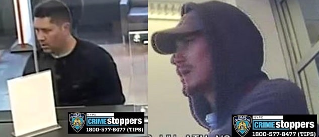Dos delincuentes roban banco comercial en Queens
