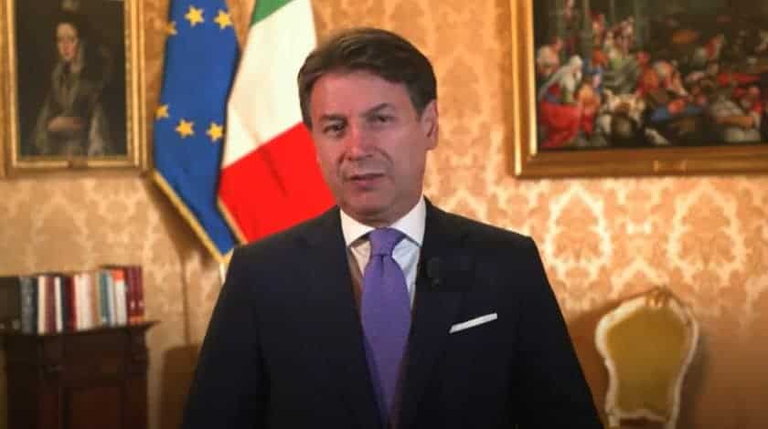  primer ministro de Italia, Giuseppe Conte