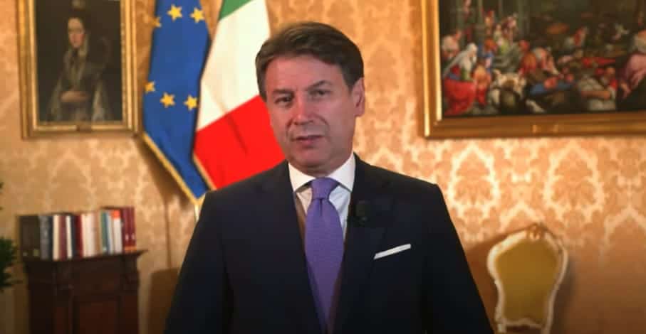 primer ministro de Italia, Giuseppe Conte