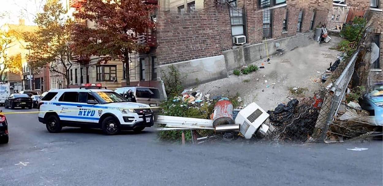 Dos bebés gemelos recién nacidos hallados muertos y envueltos en papel marrón en el patio de un edificio en El Bronx, habrían sido lanzados desde algún apartamento para que se mataran