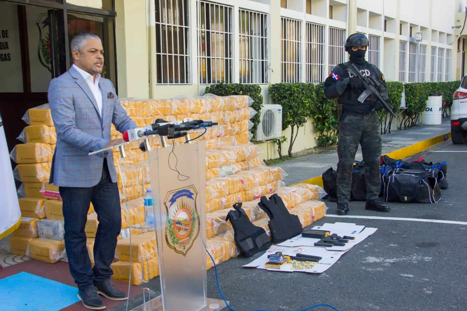 autoridades dominicanas cocaína incautada