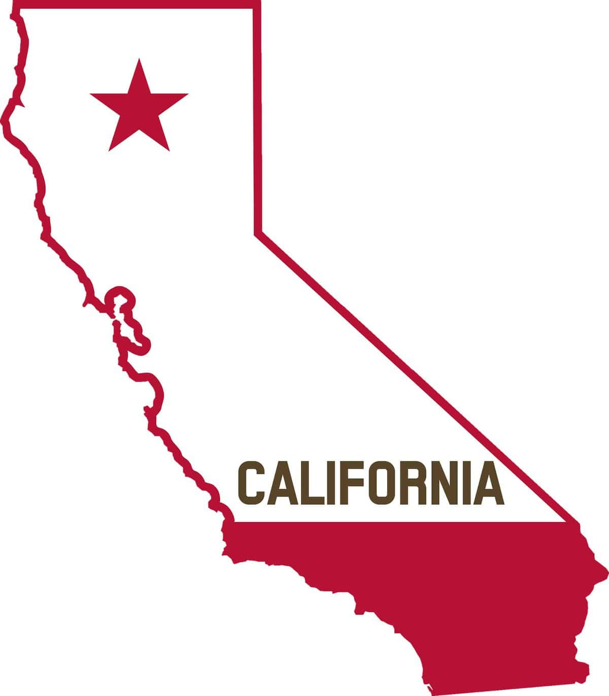 mapa california