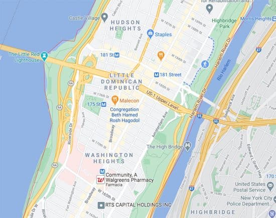 Mapa de Google identifica Alto Manhattan como “Pequeña RD”