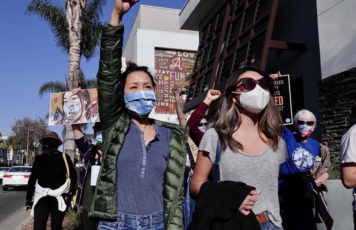 EEUU-CALIFORNIA-VALLE DE SAN GABRIEL-PROTESTA CONTRA EL ODIO HACIA LOS ASIATICOS