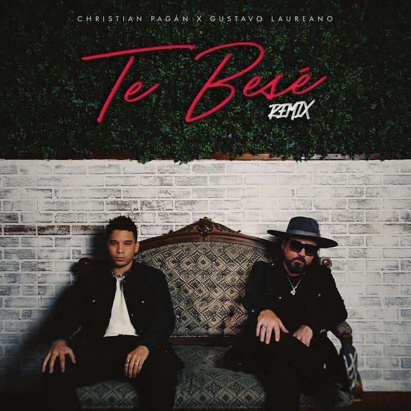 Christian Pagán presenta el remix de “Te besé” junto a la leyenda del Rock es español Gustavo Laureano
