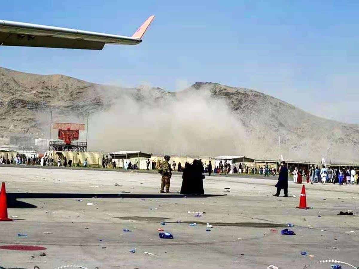 AFGANISTAN-KABUL-EXPLOSION EN EL AEROPUERTO