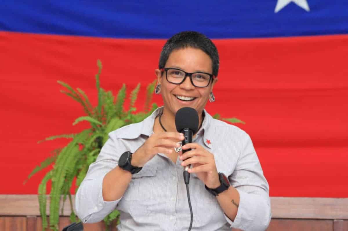 alcaldesa de caracas Erika Farías