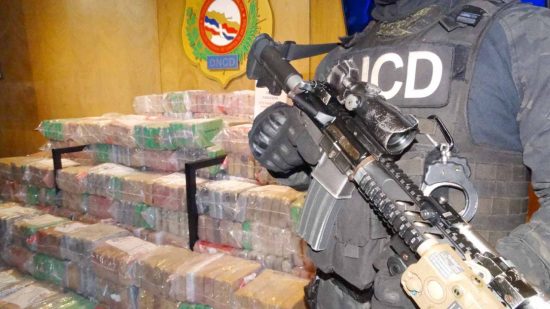 978 paquetes de cocaína ocupados en Caucedo