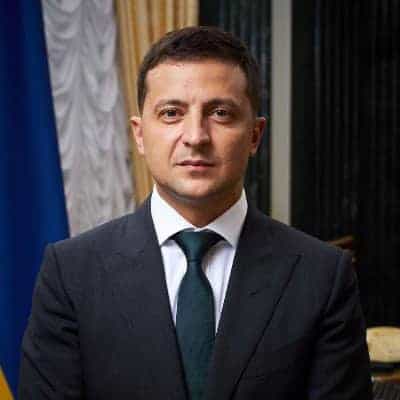 El presidente de Ucrania, Volodymyr Zelensky