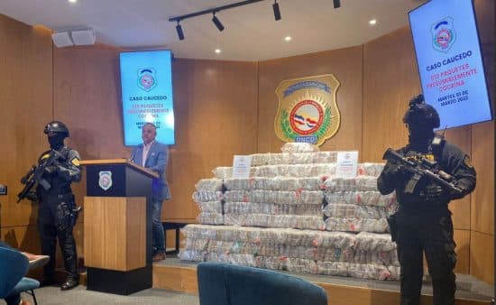 DNCD ocupa 510 paquetes de cocaína