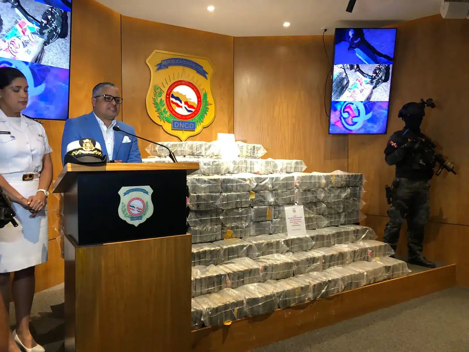 700 paquetes de cocaína ocupados en SPM