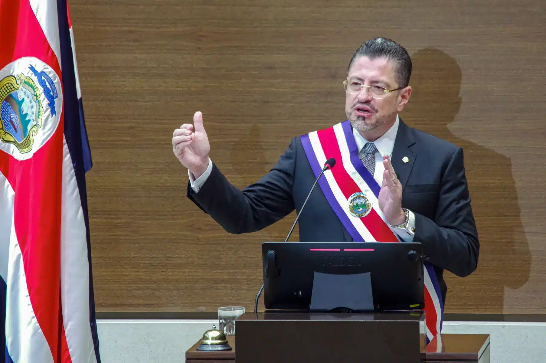 Rodrigo Chaves es juramentado como presidente de Costa Rica