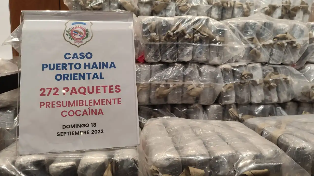 272 paquetes cocaína serían enviados a Canadá