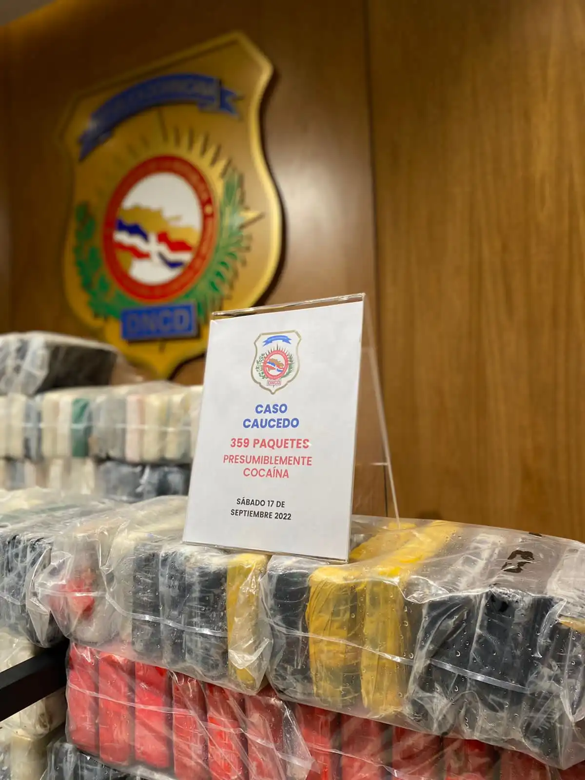 359 paquetes de cocaína serían enviados a Francia