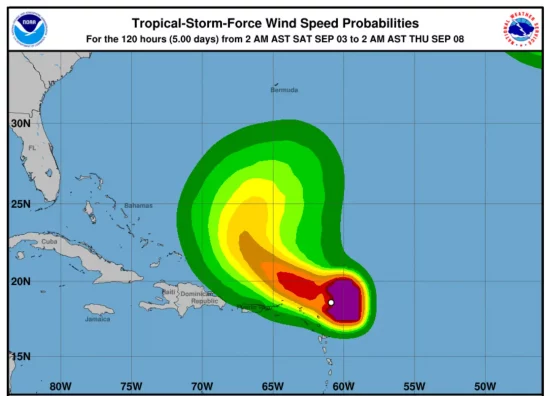 Se formó la tormenta tropical Earl