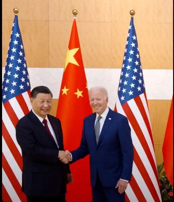 Presidentes de China y EE. UU.