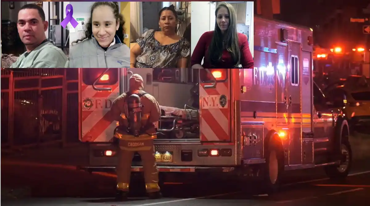 Dominicano y su hija mueren en un incendio en El Bronx