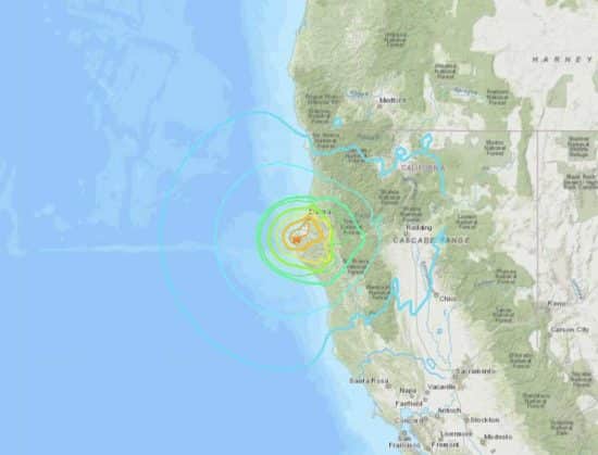 Reportan 2 muertos luego de sismo en California