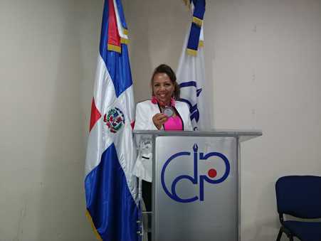 Periodista dominicana