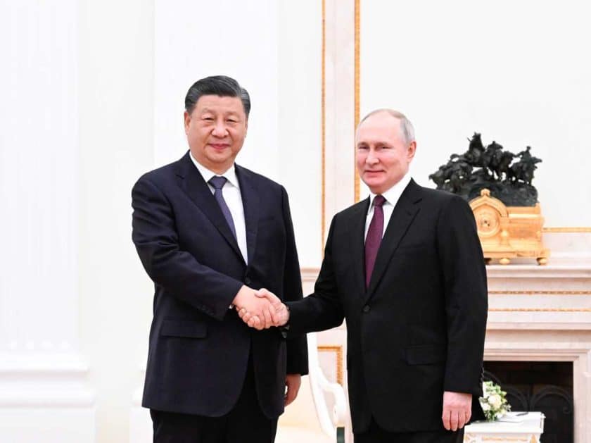 RUSIA-MOSCU-CHINA-XI JINPING-PUTIN-REUNION