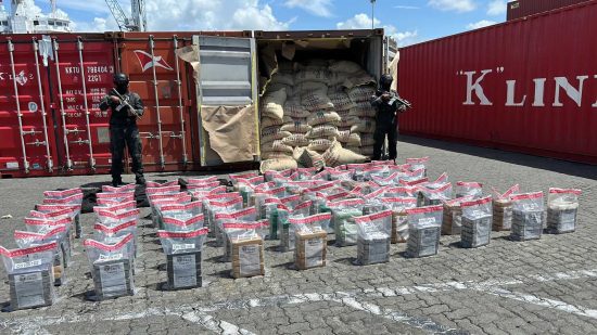 DNCD incauta 419 paquetes de cocaína en Caucedo