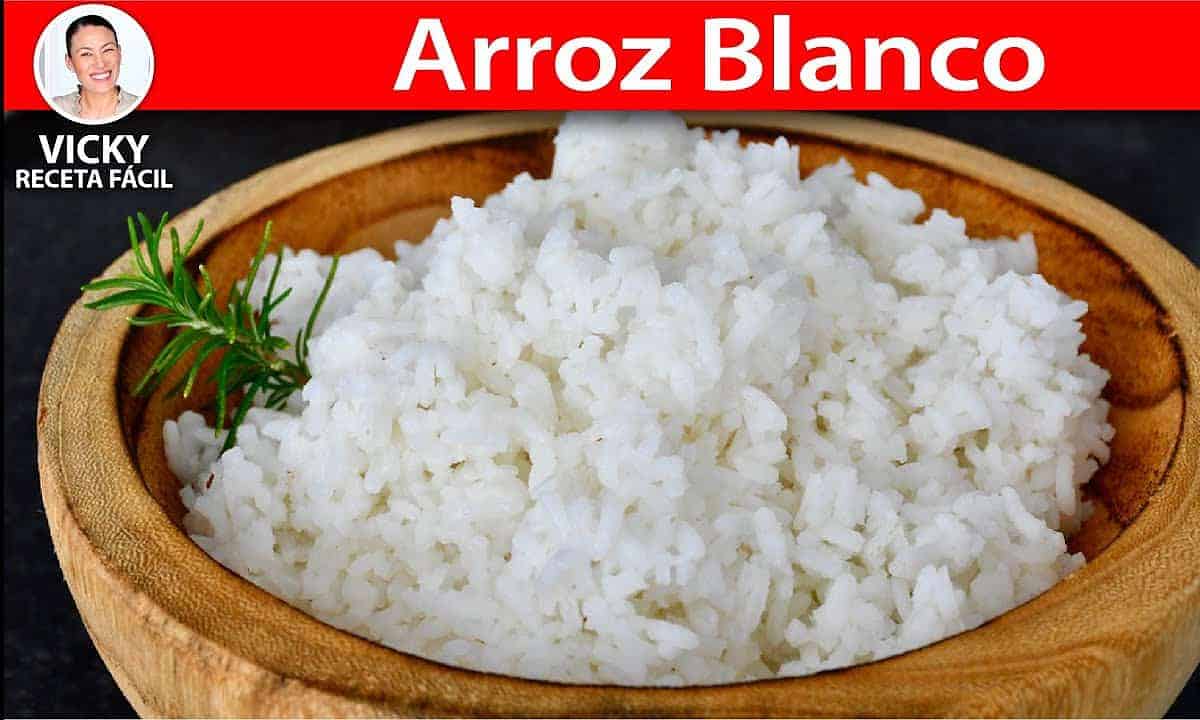 arroz a vapor