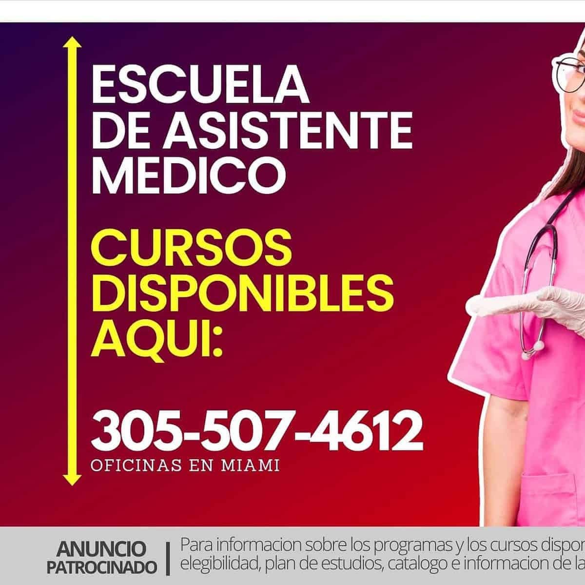 asistente medico en accion