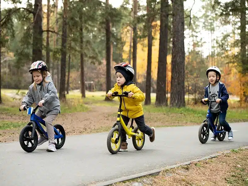 bicicleta sin rueditas