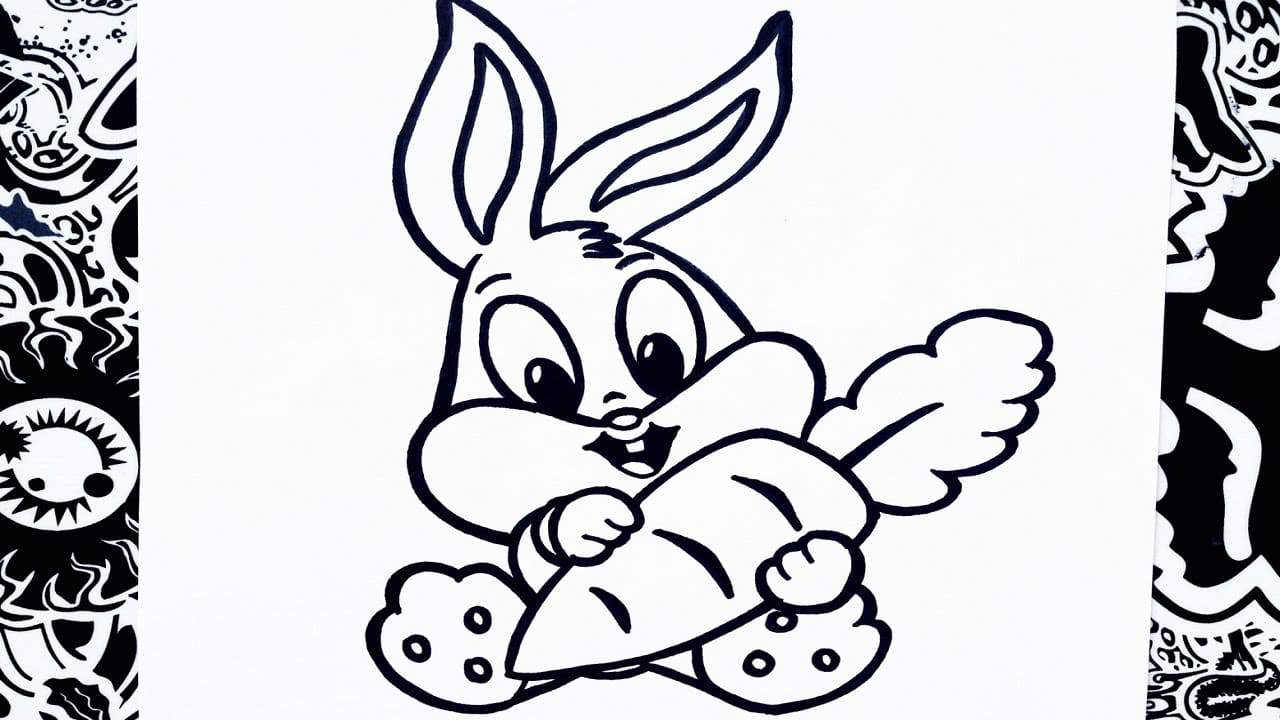 bugs bunny dibujado