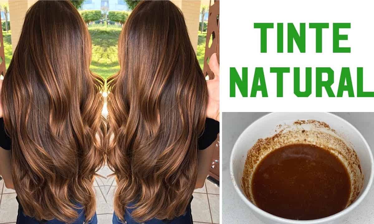 cabello tenido naturalmente