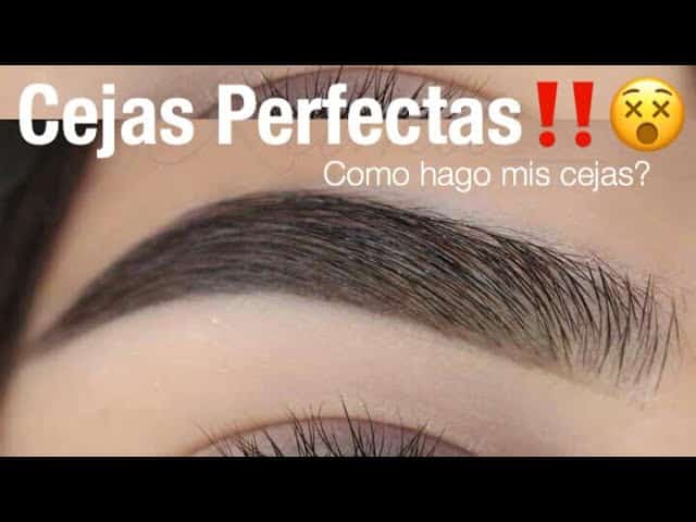 cejas bien delineadas