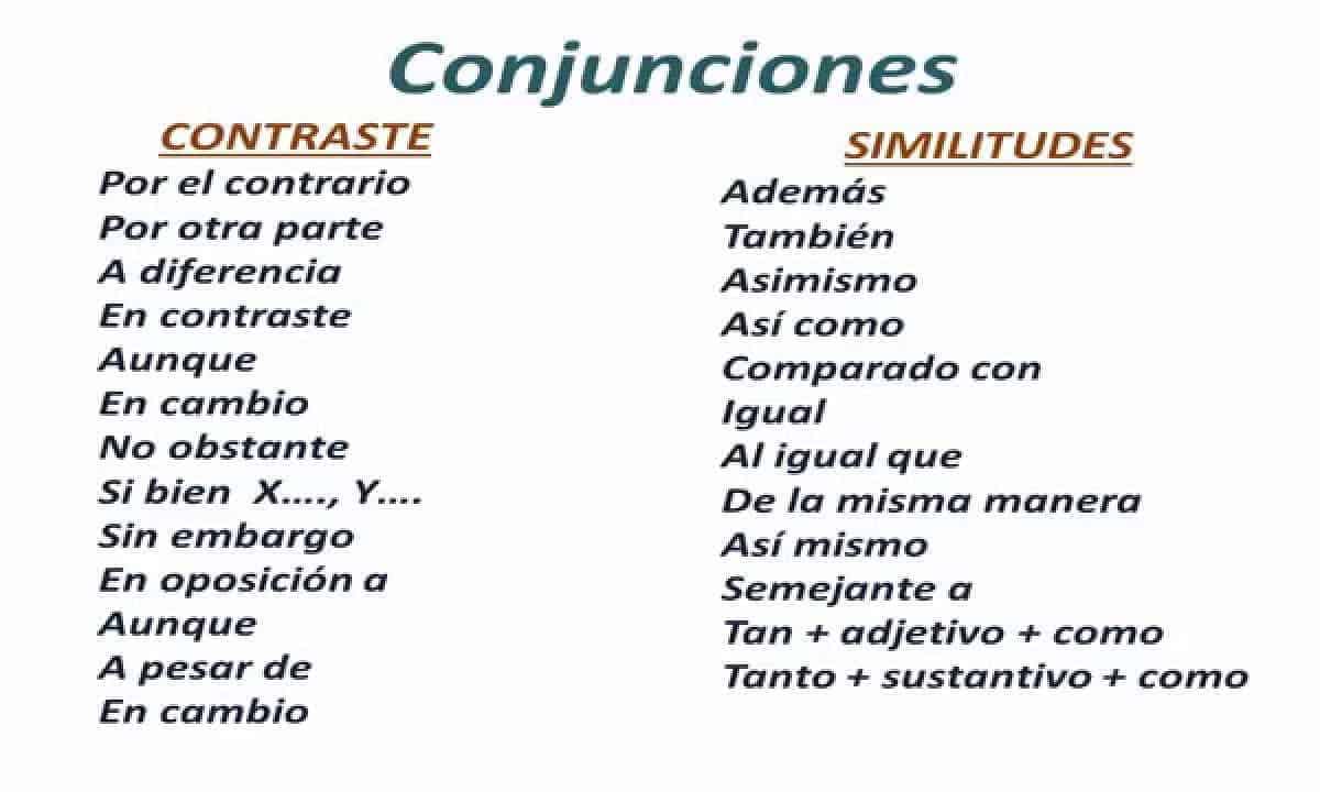 comparacion y contraste