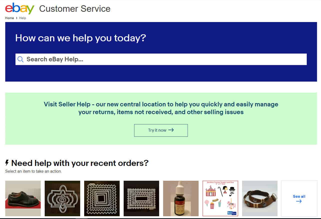 ebay customer service image