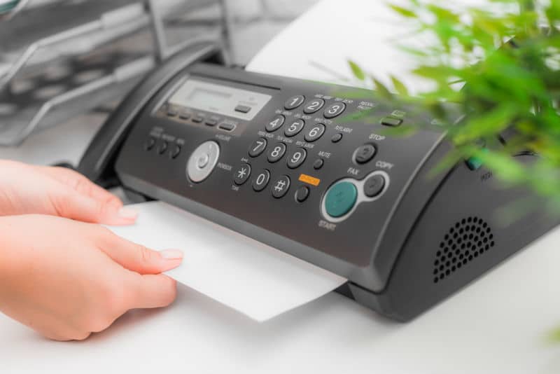 fax por internet en funcionamiento