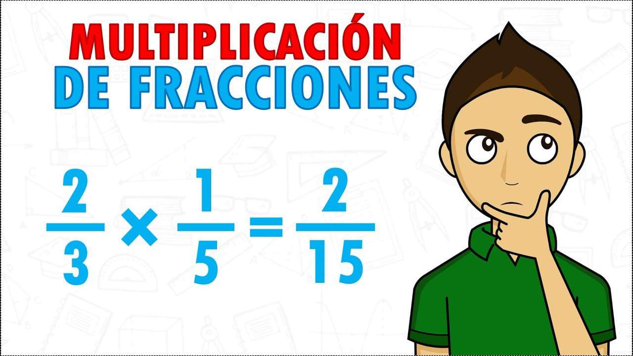ilustracion de multiplicacion de fracciones
