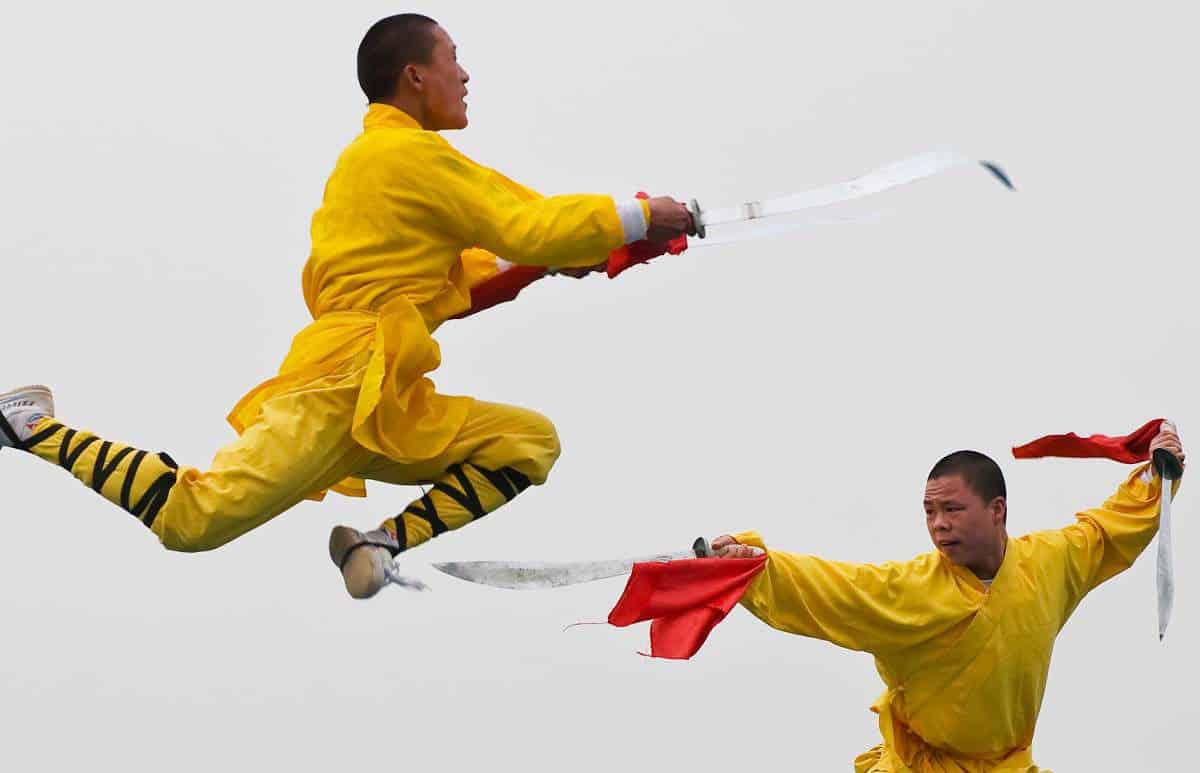 kung fu en practica